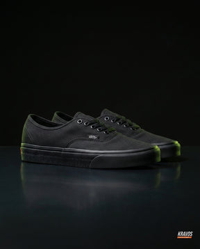 VNS Canvas Vulcanised Skate Low Triple Black