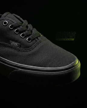 VNS Canvas Vulcanised Skate Low Triple Black