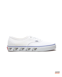 VNS Canvas Vulcanised Skate Low White Blue #whiteblue