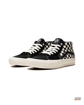 VNS Checkerboard Suede Skate Mid