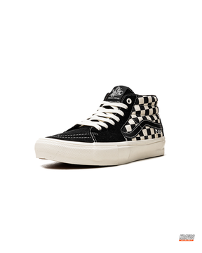 VNS Checkerboard Suede Skate Mid