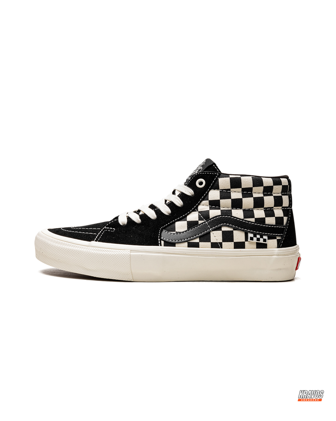 VNS Checkerboard Suede Skate Mid