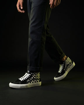 VNS Checkerboard Suede Skate Mid