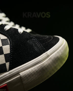 VNS Checkerboard Suede Skate Mid