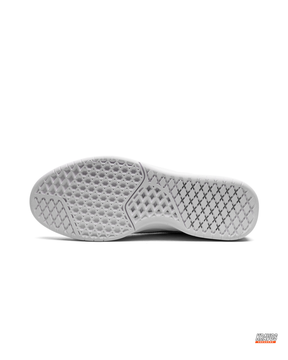 VNS Leather Pebbled Checker-Tab Trainer