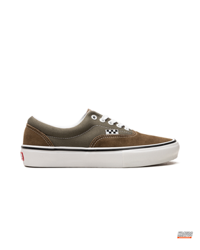 VNS Suede Canvas Panelled Skate Low