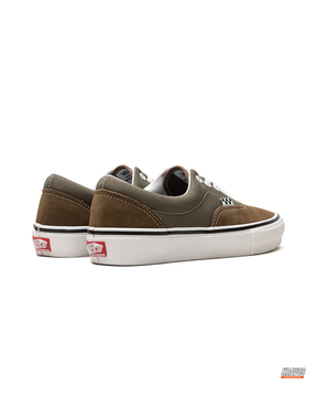 VNS Suede Canvas Panelled Skate Low