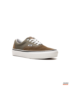 VNS Suede Canvas Panelled Skate Low