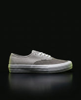 VNS Suede Canvas Vulcanised Skate Low Grey White