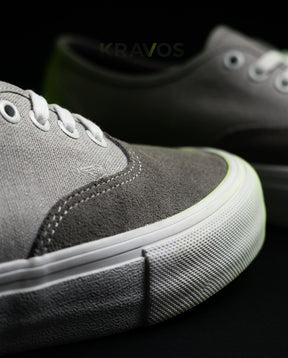 VNS Suede Canvas Vulcanised Skate Low