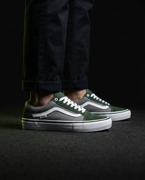 VNS Suede Canvas Vulcanised Skate Trainer