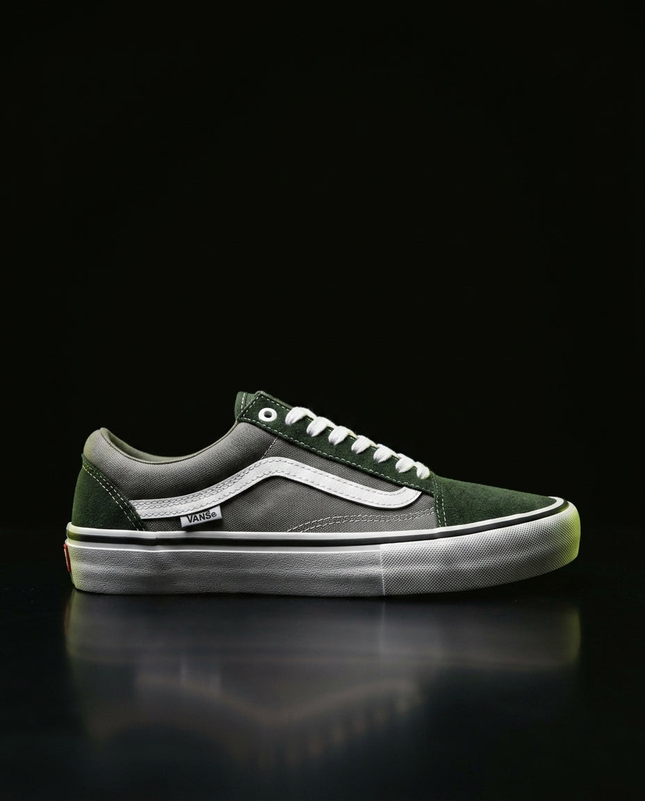 VNS Suede Canvas Vulcanised Skate Trainer