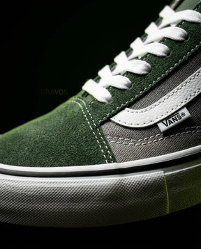 VNS Suede Canvas Vulcanised Skate Trainer