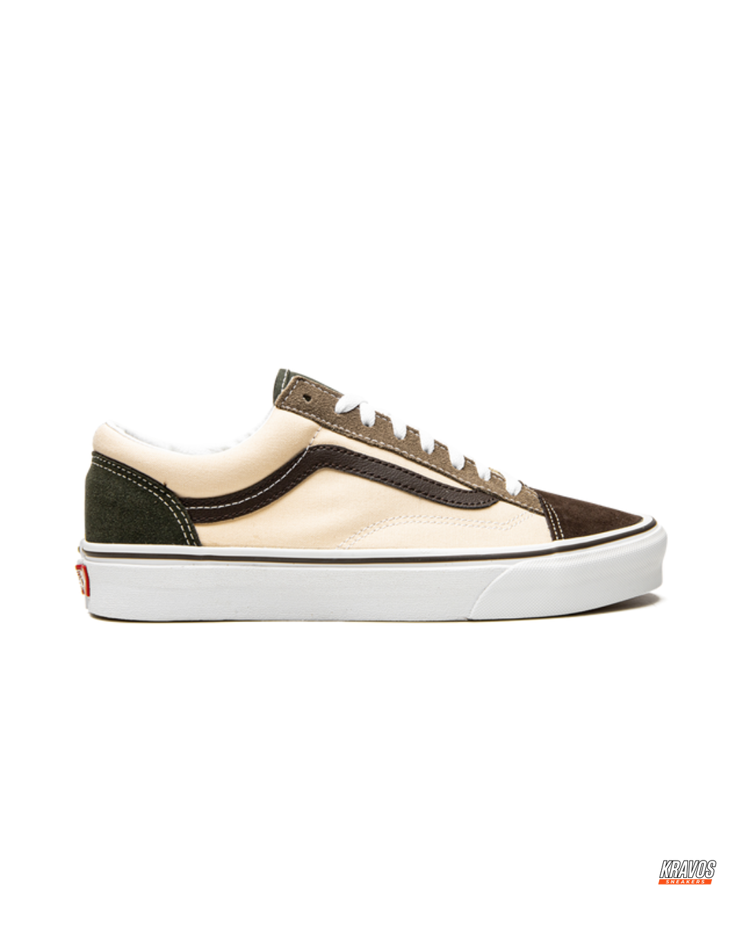 VNS Suede Colour-Block Skate Trainer