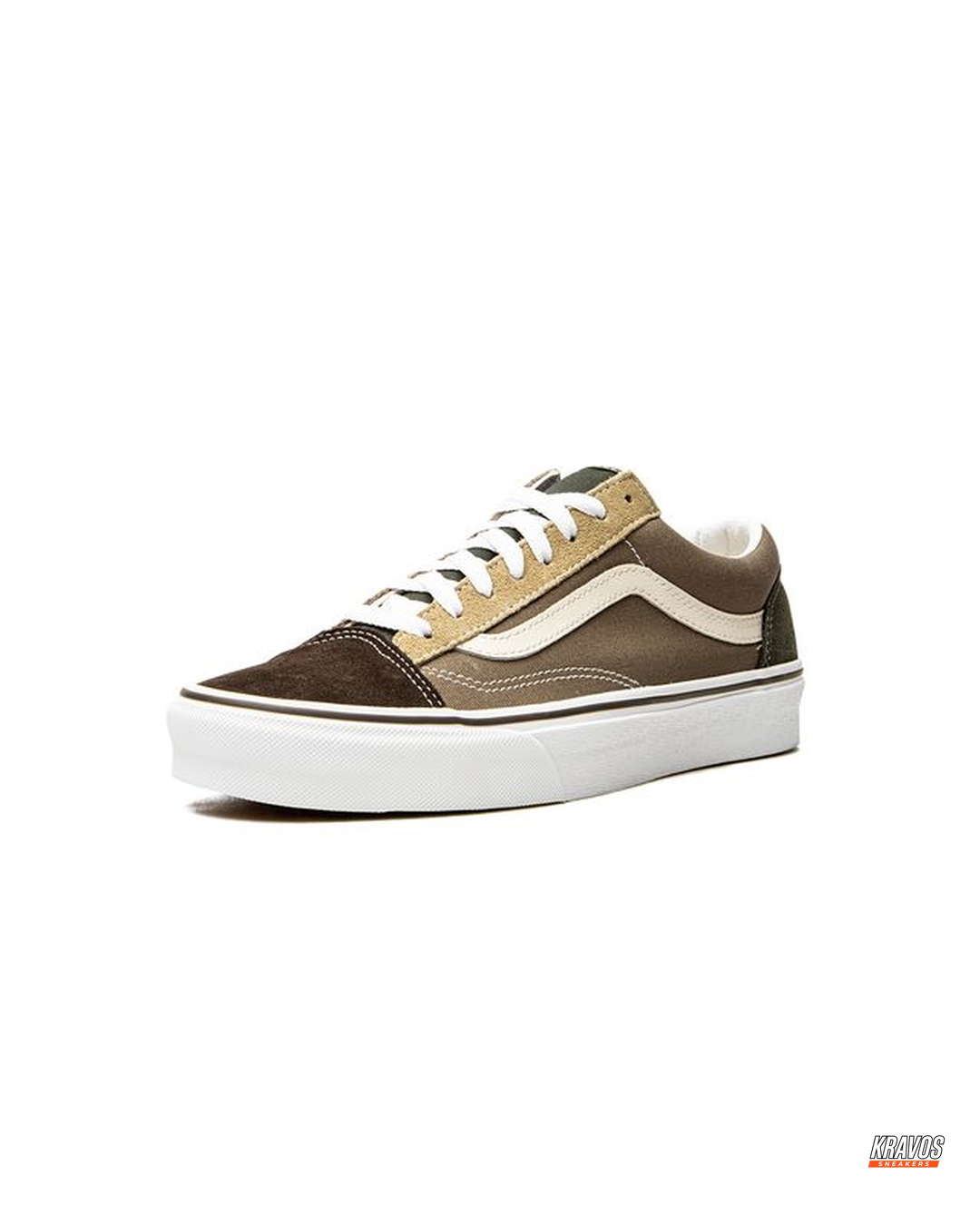 VNS Suede Colour-Block Skate Trainer