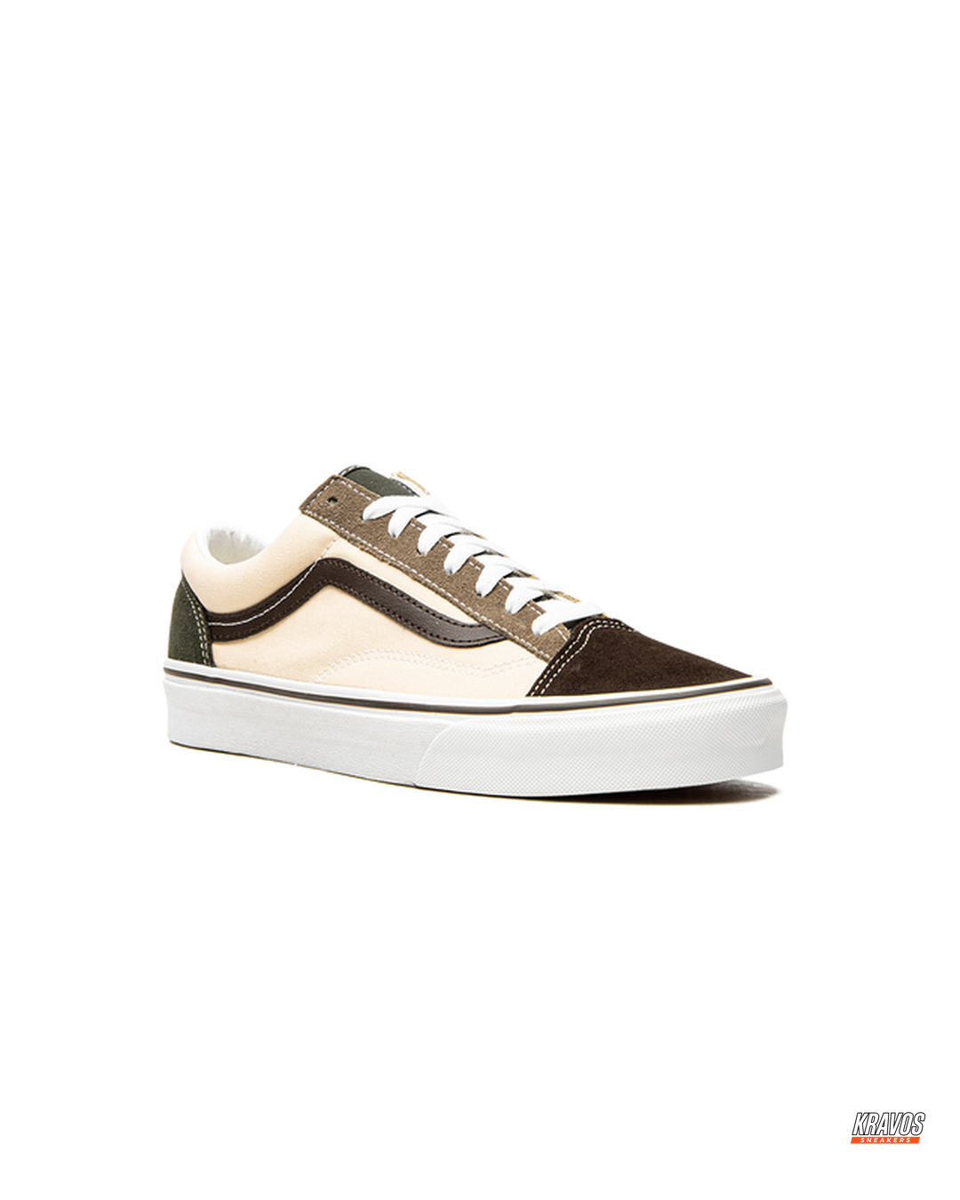 VNS Suede Colour-Block Skate Trainer