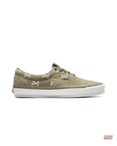 VNS Suede Crossbone Skate Low Olive White #olivewhite