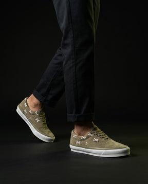 VNS Suede Crossbone Skate Low