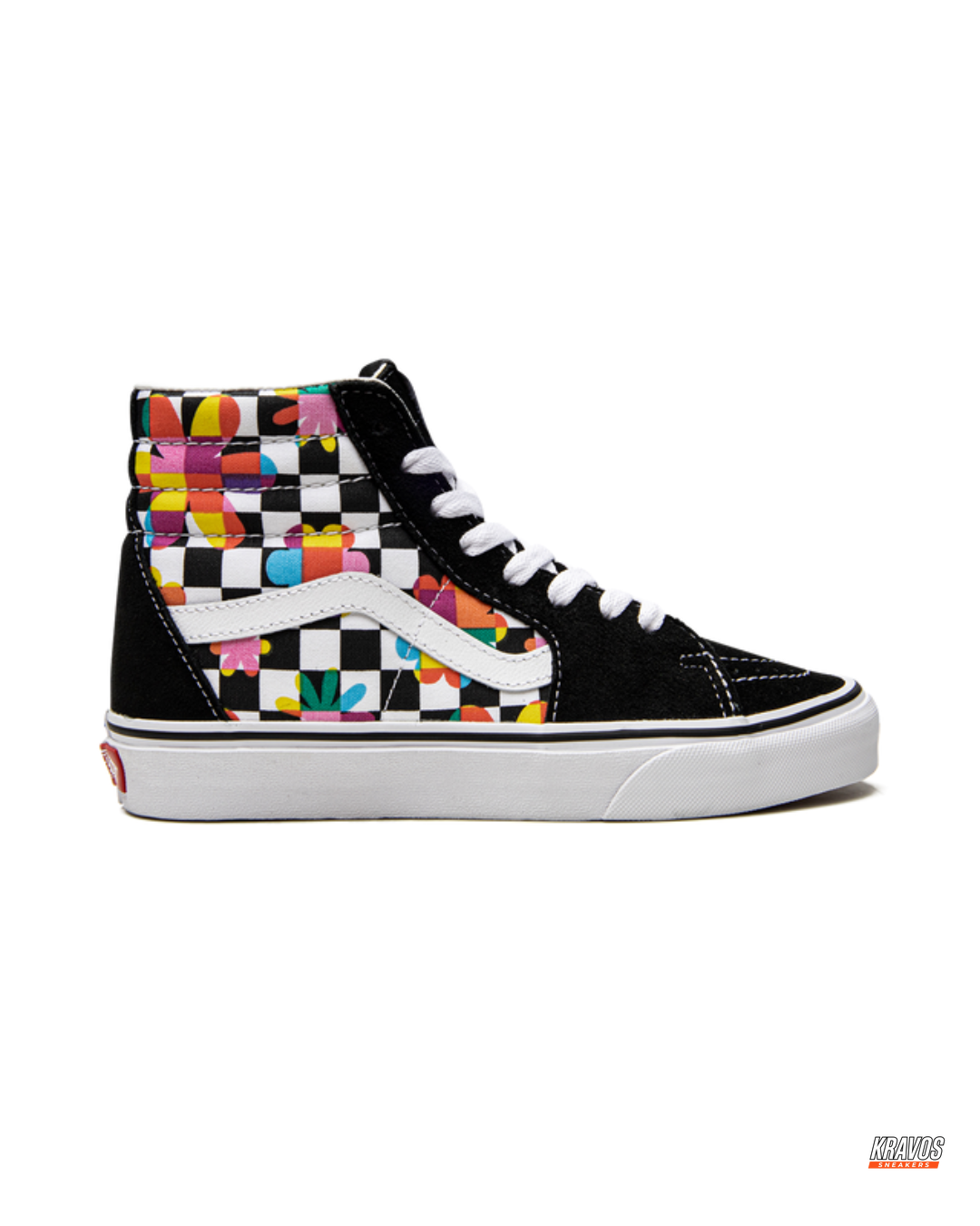 VNS Suede Panelled High-Top Skate Shoe