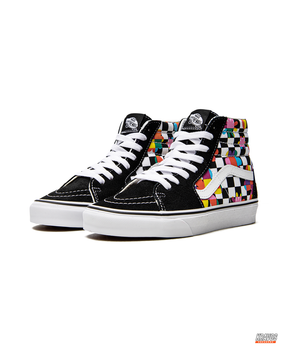 VNS Suede Panelled High-Top Skate Shoe