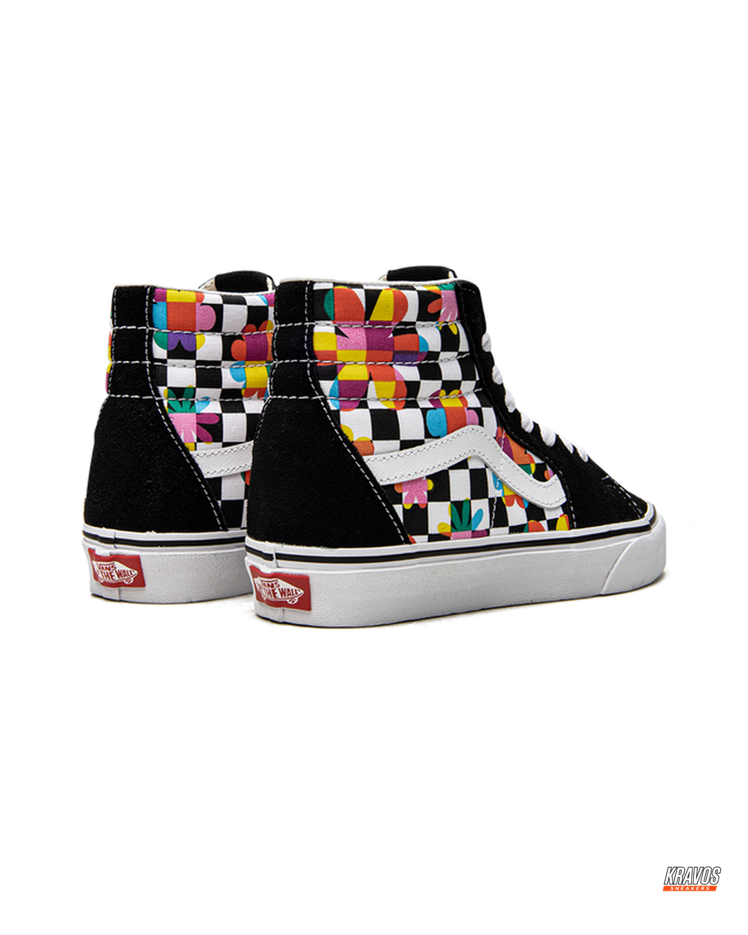 VNS Suede Panelled High-Top Skate Shoe