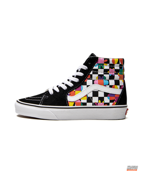 VNS Suede Panelled High-Top Skate Shoe
