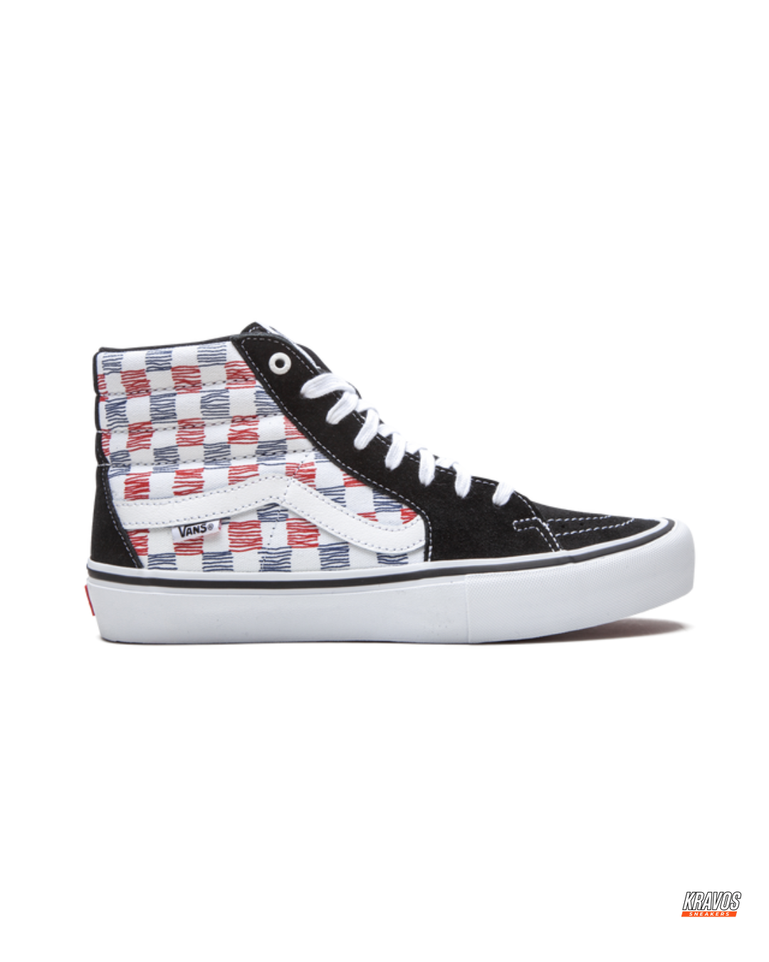 VNS Suede Panelled High-Top Skate Shoe