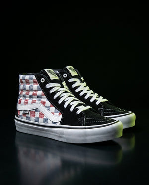 Black White Red Blue