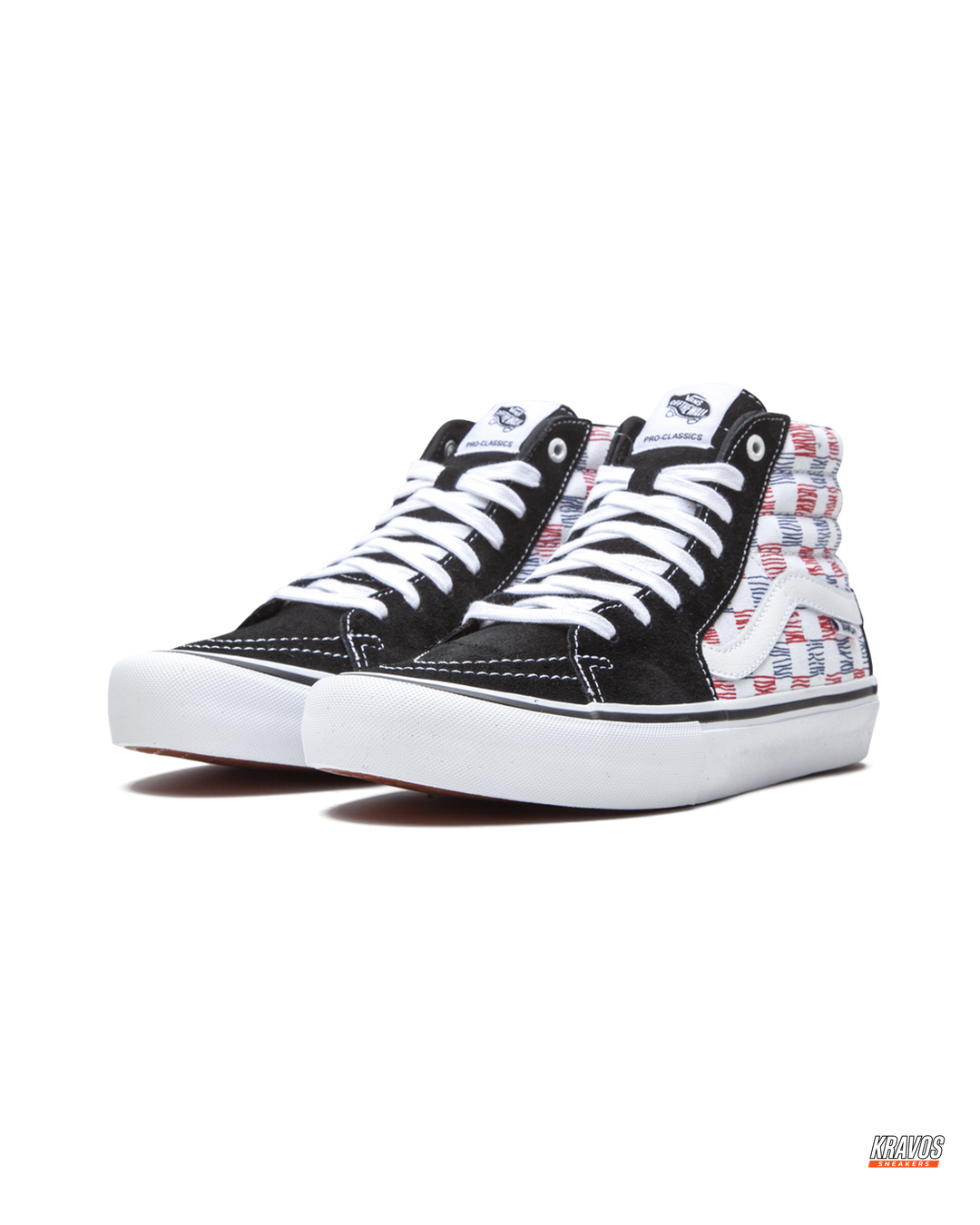 VNS Suede Panelled High-Top Skate Shoe