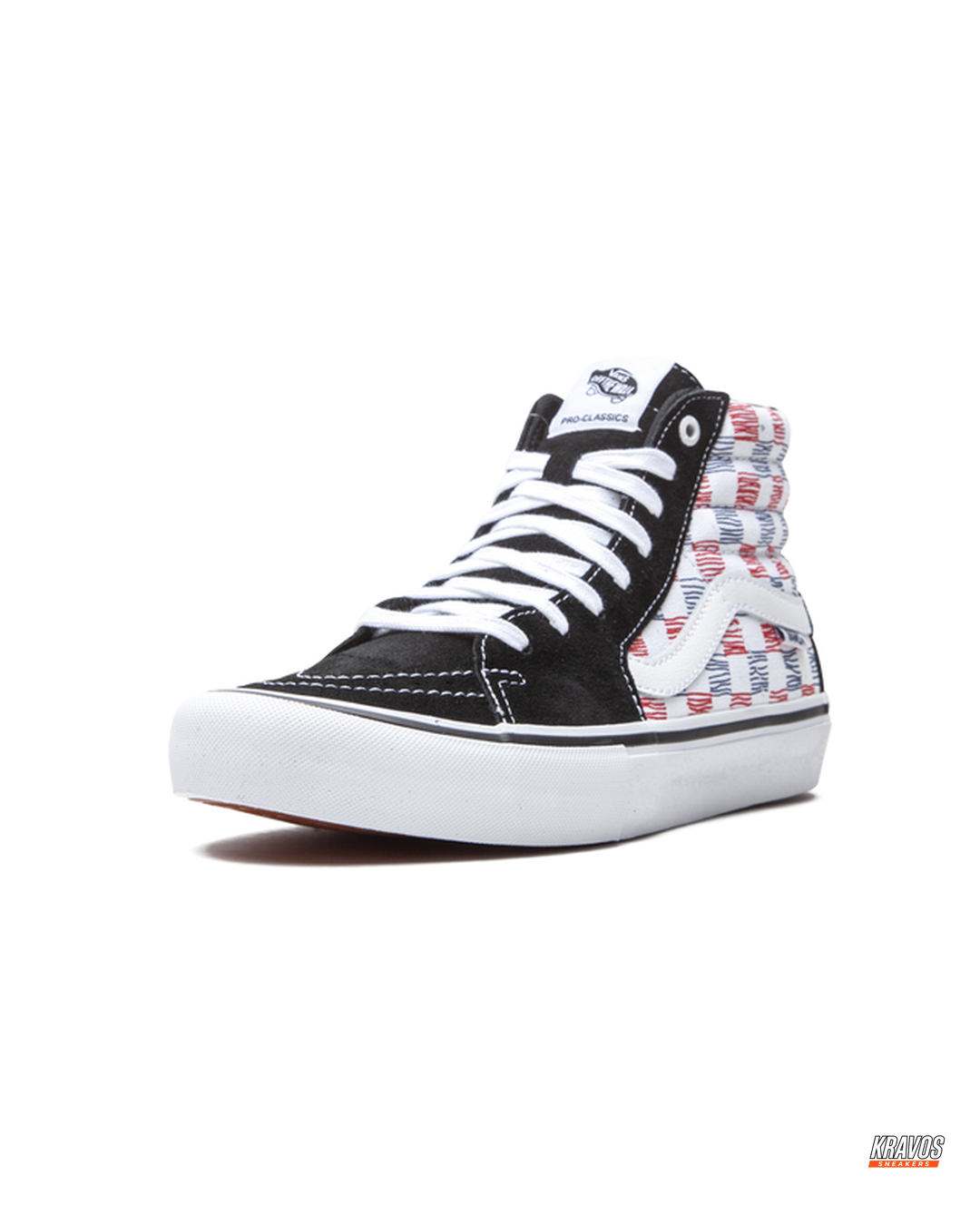 VNS Suede Panelled High-Top Skate Shoe