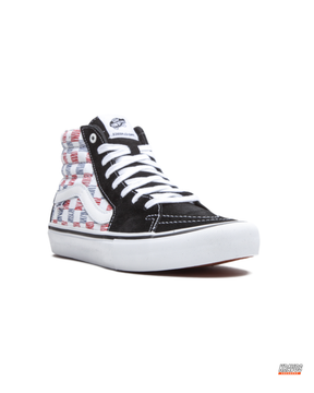 VNS Suede Panelled High-Top Skate Shoe