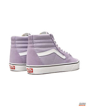 VNS Suede Panelled High-Top Skate Shoe