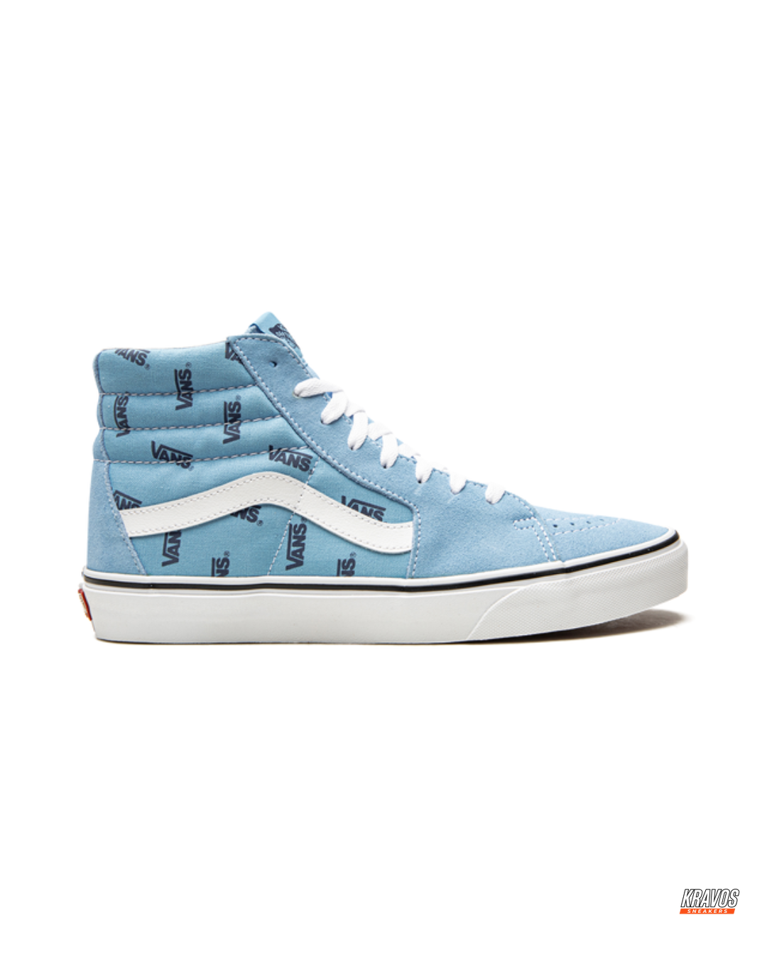 VNS Suede Panelled High-Top Skate Shoe