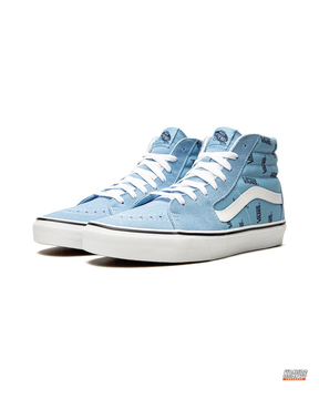 VNS Suede Panelled High-Top Skate Shoe