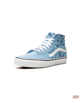VNS Suede Panelled High-Top Skate Shoe