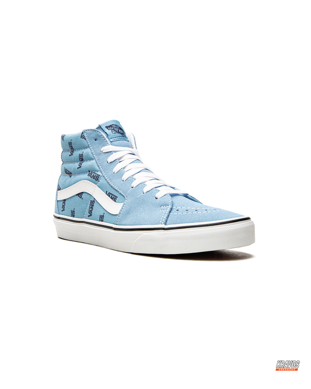 VNS Suede Panelled High-Top Skate Shoe