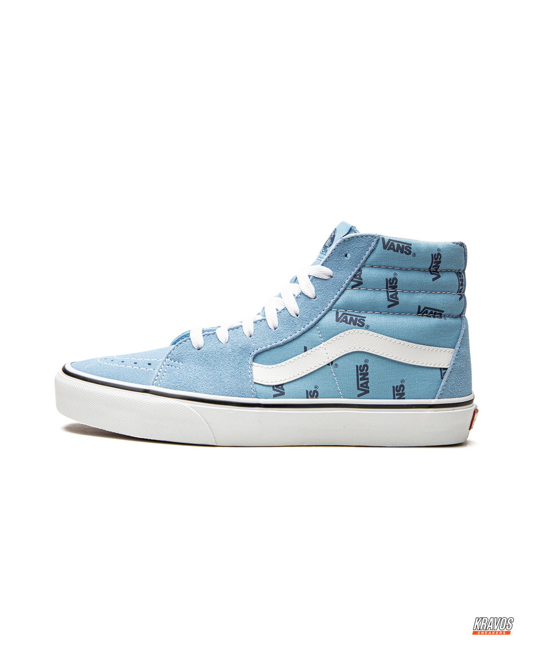 VNS Suede Panelled High-Top Skate Shoe