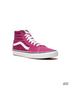 VNS Suede Panelled High-Top Skate Shoe