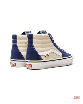 VNS Suede Panelled High-Top Skate Shoe