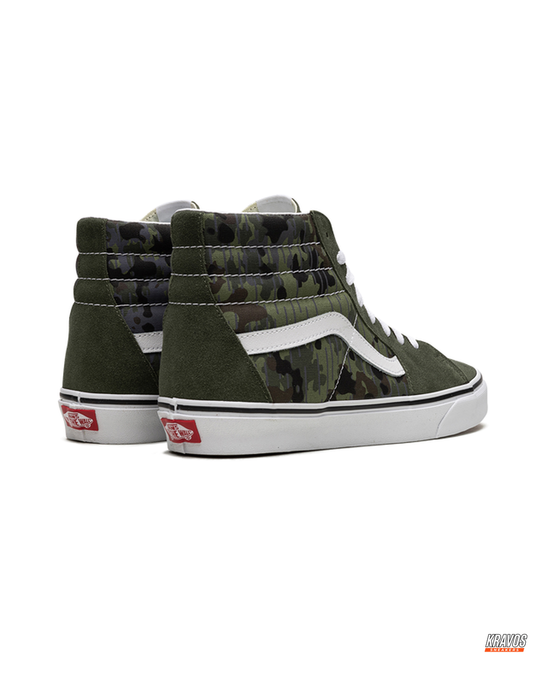 VNS Suede Panelled High-Top Skate Shoe