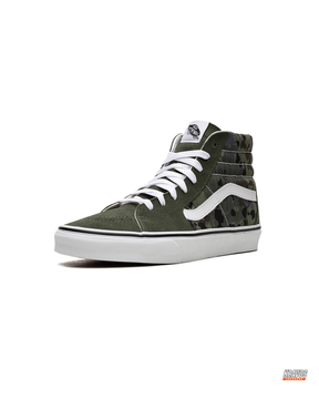 VNS Suede Panelled High-Top Skate Shoe