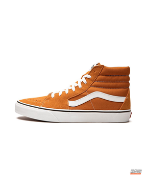 VNS Suede Panelled High-Top Skate Shoe