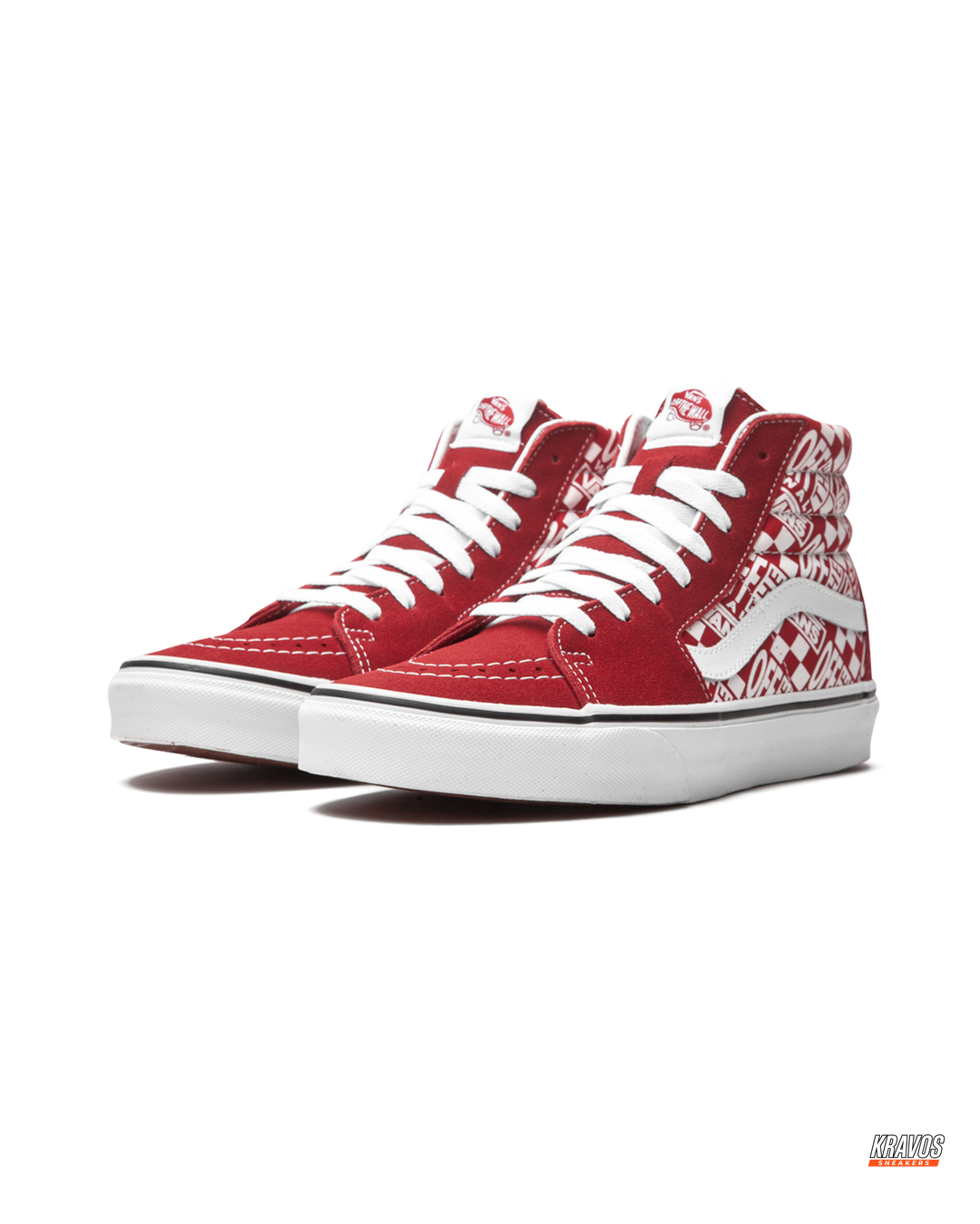 VNS Suede Panelled High-Top Skate Shoe