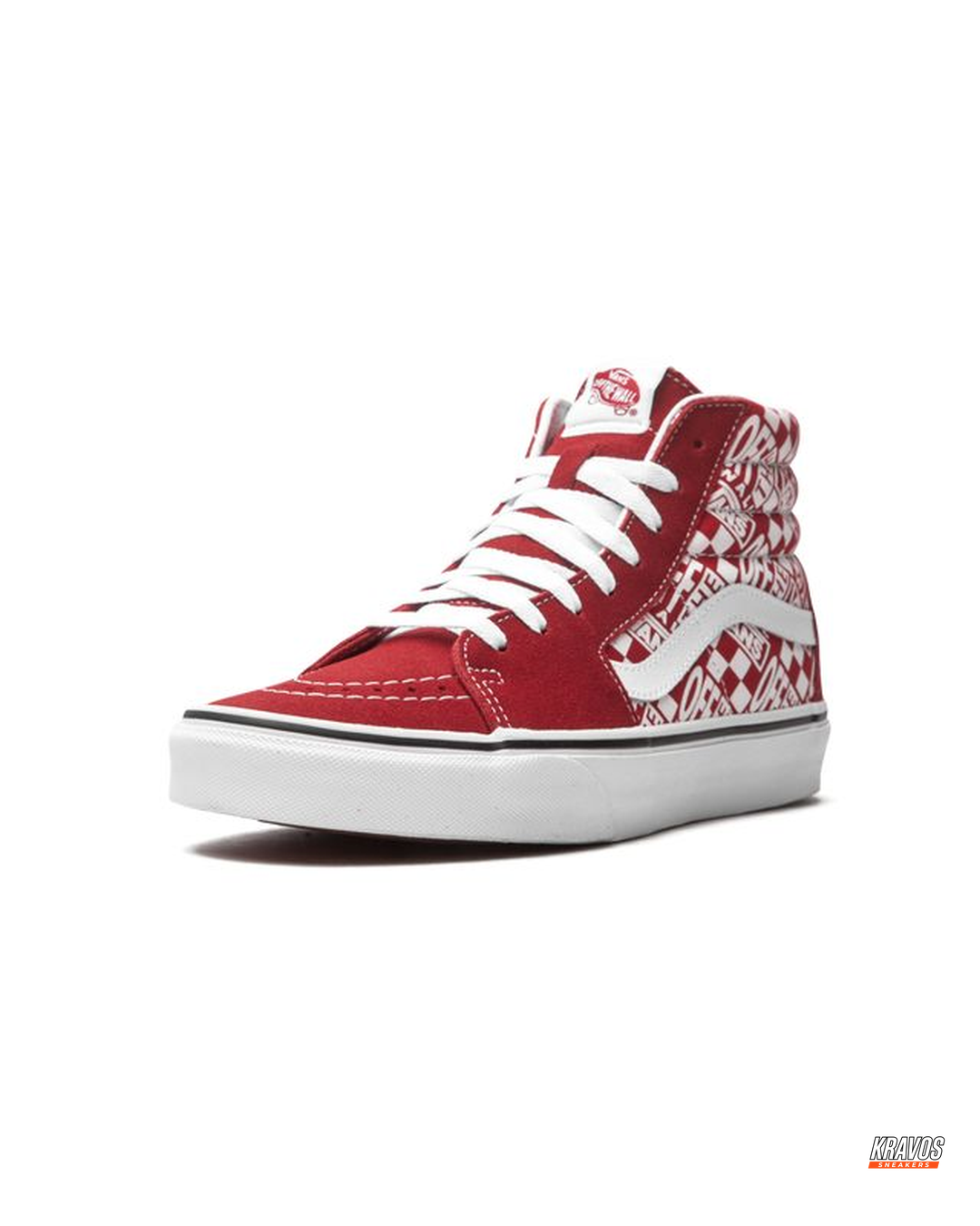 VNS Suede Panelled High-Top Skate Shoe