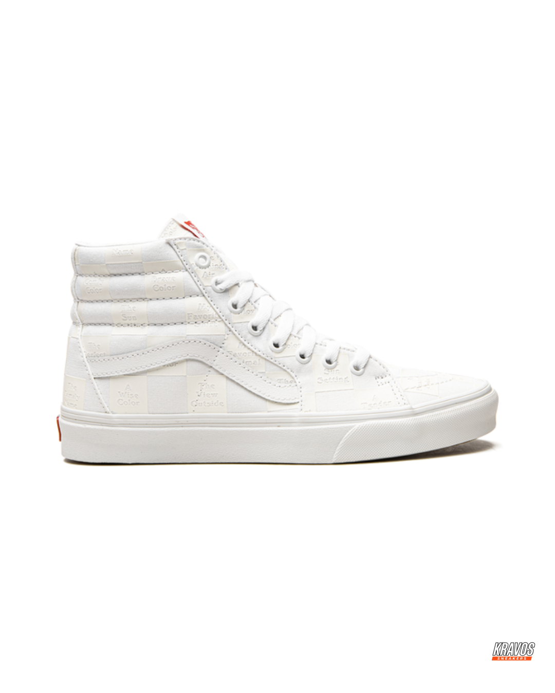 VNS Suede Panelled High-Top Skate Shoe