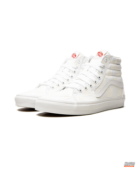 VNS Suede Panelled High-Top Skate Shoe