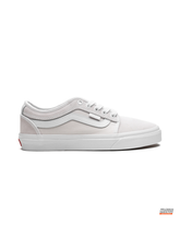 VNS Suede Panelled Skate Low Triple White #triplewhite