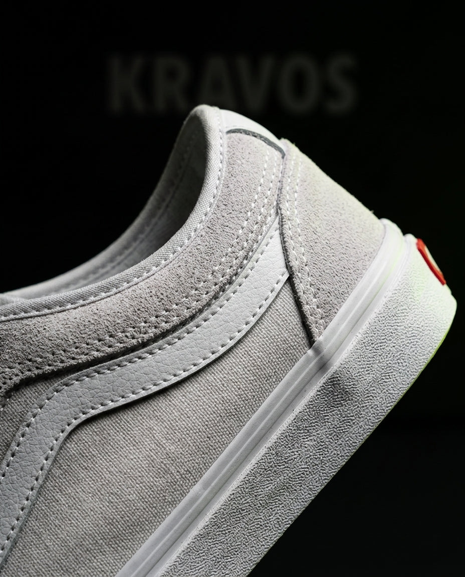 VNS Suede Panelled Skate Low