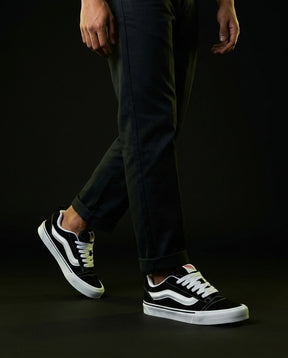 VNS Suede Panelled Skate Trainer