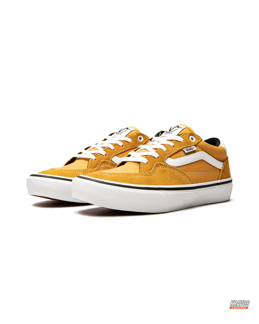 VNS Suede Ribbed-Toe Skate Trainer